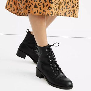 Madewell Patti Lace-Up Boot $228 Size 5.5